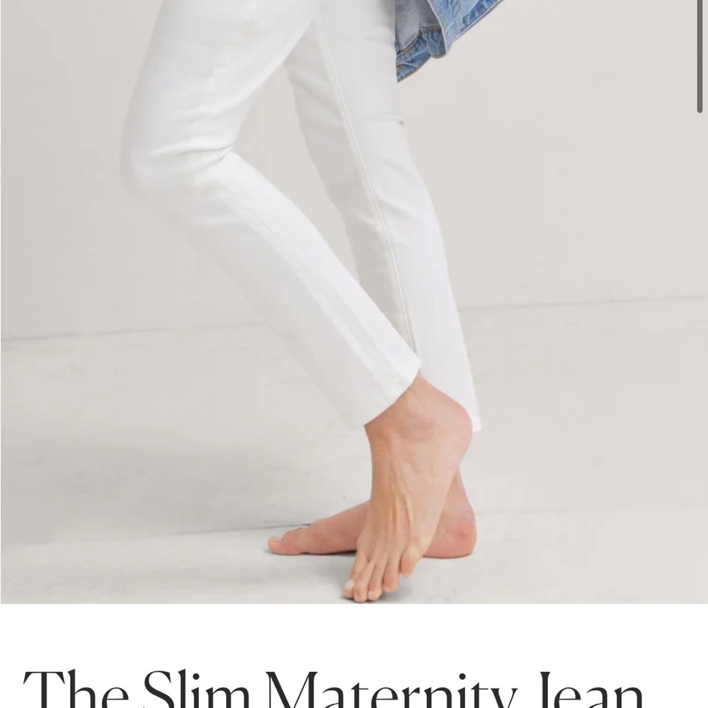 Hatch White Slim Jeans